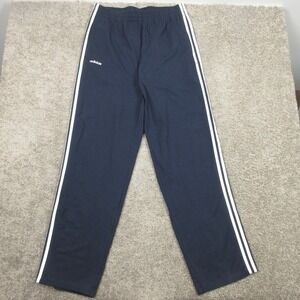 Adidas Sweatpants Mens XL Navy Blue Track Pants 3 Stripe Warmup Sport Y2K NEW